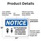 Signmission Tot Playground Appropriate For, 24 in W x Rectangle, Plastic OS-2PACK-NS-P-1824-L-18701 - alternate 3